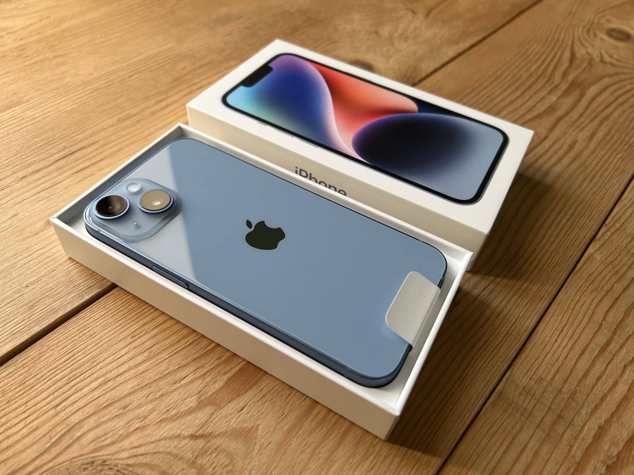 iPhone caja